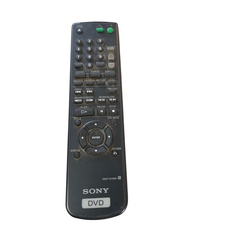 Sony Remote Control RMT-D116A DVD TV Black Good OEM Replacement‎ Controller